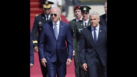 Breaking: "Biden Arrives In Israel Speaks On 2 State Solution"
