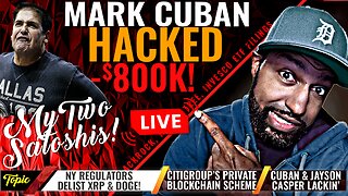 Shark Tank Boss Mark Cuban Crypto Wallet Hacked (BIG LOSS) | NY Bans XRP & DOGE!