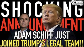 SHOCKING ANNOUNCEMENT! Adam Schiff Just Joined Trump’s Legal Team!