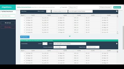 Extract tables that span over multiple pages in pdf