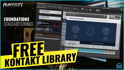 FREE KONTAKT LIBRARY - Heavyocity FOUNDATIONS Staccato Strings 🎻