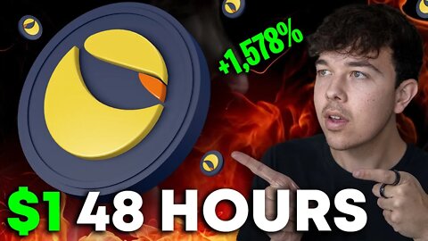 TERRA LUNA CLASSIC TO $1 ONLY 48 HOURS TO GO (LUNC PRICE PREDICTION)