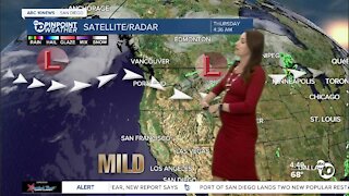 ABC 10News Pinpoint Weather with Meteorologist Megan Parry