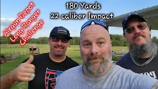 Airgun Depot Long Ranger Challenge 180 Yards with .22 FX Impact M3