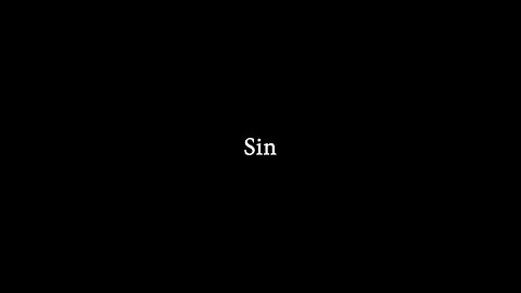 Sermon - Sin