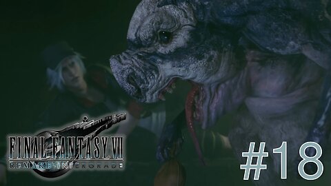 COURSE POURSUITE DANS LES ÉGOUTS - Let's Play : Final Fantasy VII Remake part 18