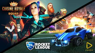 Cuisine Royale & Rocket League ao vivo com amigos