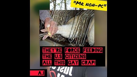MR. NON-PC - They're Force Feeding The U.S Citizens All This Gay Crap!