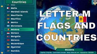 Letter M - Flags & Countries