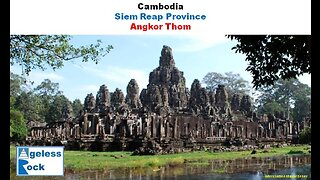 Who built the mysterious Angkor Thom?