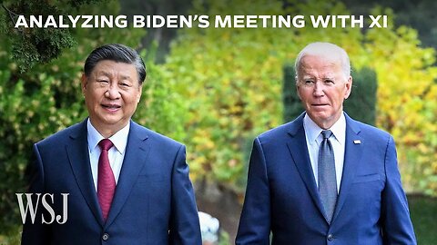 Biden, Xi Meet as Underlying Frictions Remain | WSJ