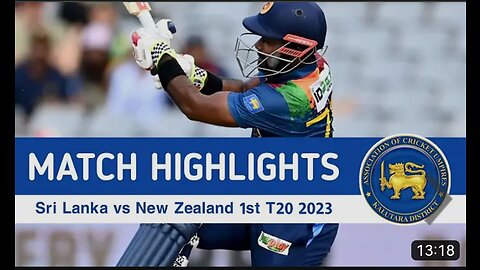 Sri Lanka vs New Zealand 1st T20 2023 Highlights | SL vs NZ