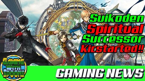Pesona 5 Scramble coming to the west? Suikoden Spiritual Successor announced!! | Gaming With Spoons