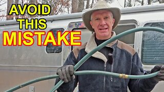 FOR NEWBIES: RV Water Hose Essential Knowledge