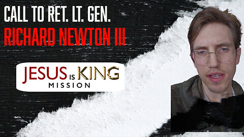 Calling Ret. Lt. Gen. Richard Newton III to Repent on "Kill Shot"