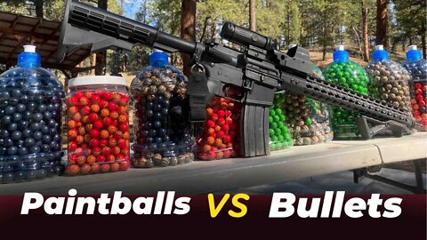 Can 4000 Paintballs Stop a Bullet?