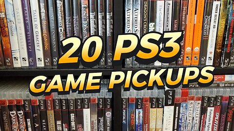 20 New PS3 Pickups, ALL BANGERS! | Game Pickups Episode 31