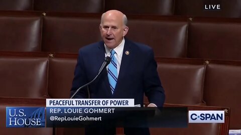 Gohmert Speaks on The Peaceful Transition of Power Resolution