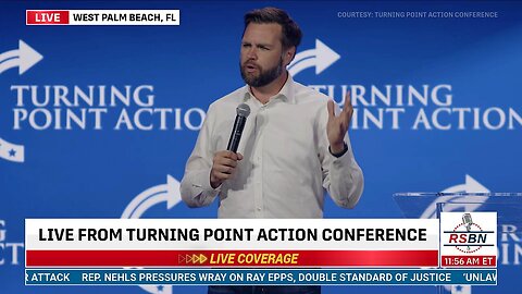 FULL SPEECH: JD Vance at Turning Point Action Conference - Day Two - 7/16/23