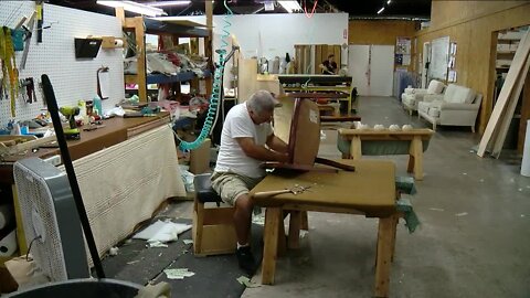 Sarasota upholstery shop thrives with new business even during the pandemic
