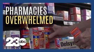 Pharmacies in CA, other states, overwhelmed by RSV, flu patients