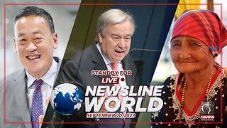 You’re watching Newsline World with Frederico Velloso and Mayk Dennis Oliveira.