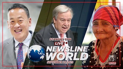 You’re watching Newsline World with Frederico Velloso and Mayk Dennis Oliveira.