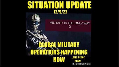 SITUATION UPDATE: GLOBAL MILITARY OPERATIONS HAPPENING NOW & INTENSIFYING! EBS EVENT CLOSER! ...