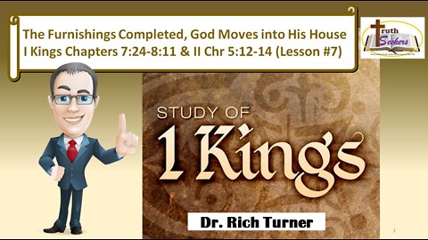 I Kings 7:24-8:11 (Lesson #7)