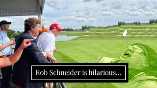Rob Schneider is hilarious…