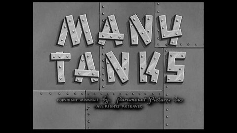 Popeye The Sailor - Many Tanks (1942)