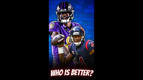 Lamar Jackson Or Deshaun Watson #shorts #nfl #ravens #browns