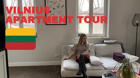 Airbnb Apartment Tour: Vilnius, Lithuania 🇱🇹