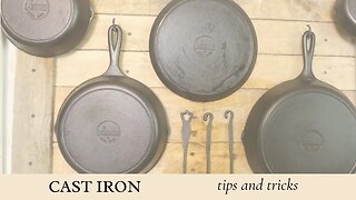 Let's talk about CAST IRON || How I use it and maintain it