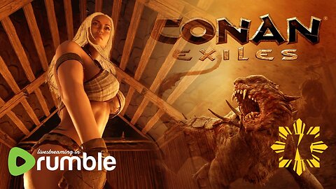 🔴 LIVE » CONAN EXILES » RHINO CAPTURED & TAMED >_< [4/13/23]