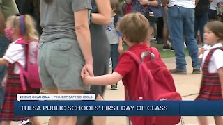 Tulsa Public Schools First Day of Class