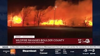 South Superior homes continue to burn from Boulder County wildfire