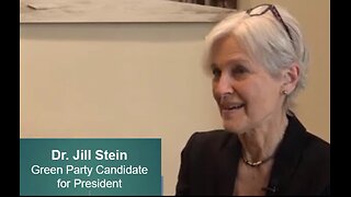 Dr. JILL STEIN, Green Party Candidate - Enough Is Enough! Democrats & Republicans Just Move In Lockstep - We Need A Change!