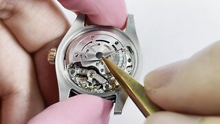 Refurbished Rolex Datejust. #watch restoration