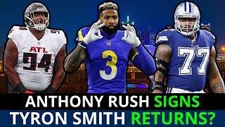 Cowboys News On Anthony Rush Signing, Tyron Smith Return, Cowboys Playoff Picture & OBJ Latest