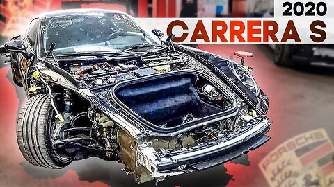 Rebuilding A Wrecked 992 Porsche Carrera S, Can We Fix It?