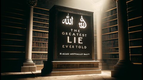 The Biggest lie ALLAH is BAAl