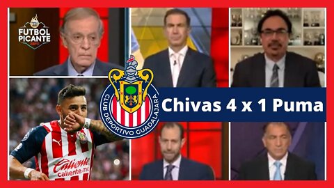 Chivas (4-1) Pumas: Debate Sobre La Victoria Del Rebano Sagrado - Liga MX | Futbol Picante