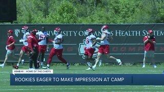 'I think all the guys here are just ready to work': Chiefs kick off 3-day rookie minicamp