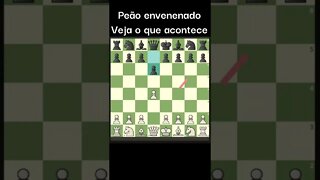 PEÃO ENVENENADO VEJA O QUE ACONTECEU BAKA MITAI #Shorts #Xadrez #Chess #Echecs #Ajedrez