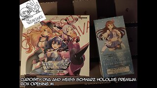 [WIXOSS TCG / Weiss] OPENING #1: Curiosity Diva Box & Hololive Premium JP Booster Box (AvirosaTCG)