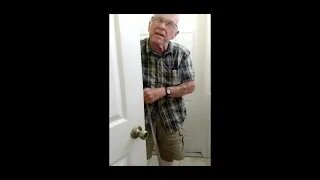 Fart Spray Prank on Grouchy Grandpop (Part 1)