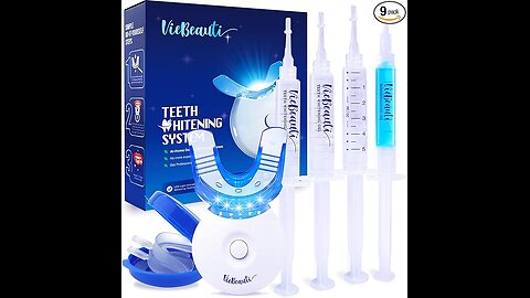 VieBeauti Teeth Whitening Kit 5X LED Light