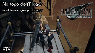 No topo de Midgar - Pegamos mais uma invocação! - Final Fantasy VII Remake Gameplay PT9 - PT-BR