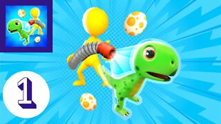 My Dinosaur Land Walkthrough Gameplay Tutorial Part 1 || For Android and iOS